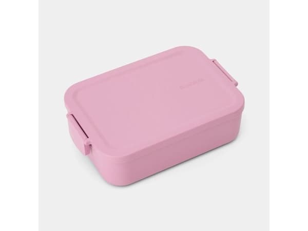 Brabantia Make & Take, Lunsjbeholder, Oppvekst, Rosa, Plast, Monokromatisk, Rektangulær