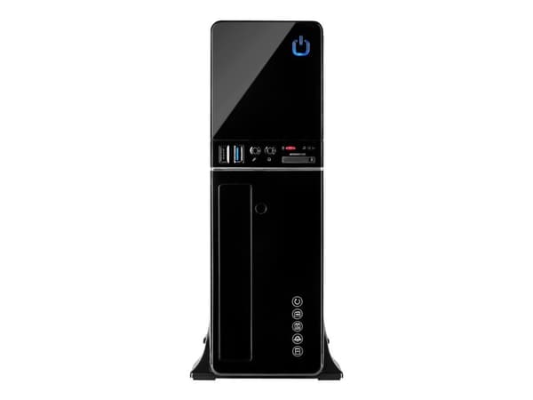 Inter-Tech IT-607 - Tower - mini ITX - ingen strömförsörjning - USB/ljud