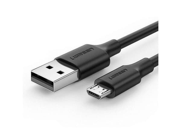Ugreen 60137, 1,5 m, USB A, Micro-USB A, USB 2.0, 0,48 Gbit/s, Svart