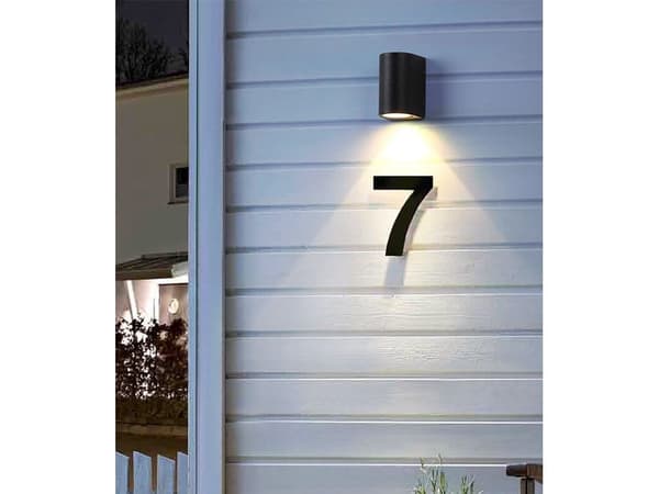 NOME vegglampe LED. Antrasitt