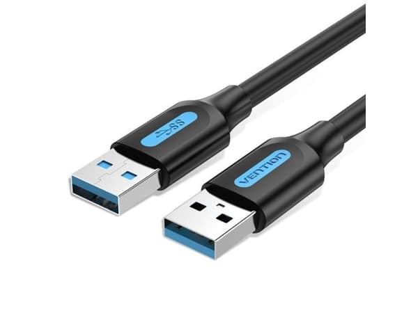 Vention CONBD USB 3.2 Gen 1 (3.1 Gen 1) 0,5 m USB A-kaapeli Musta