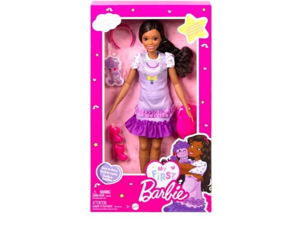 Barbie My First Barbie Core-nukke Musta