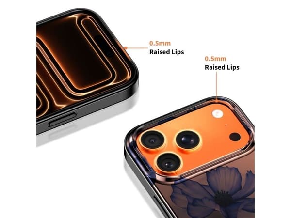 Tech-Protect Lamano MagSafe case for iPhone 17 Pro Max - brown-purple