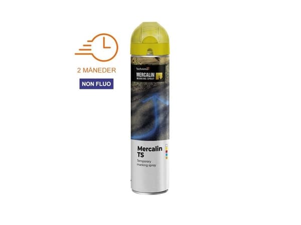 MERCALIN märkspray TS 600 ml. GUL - 2313648