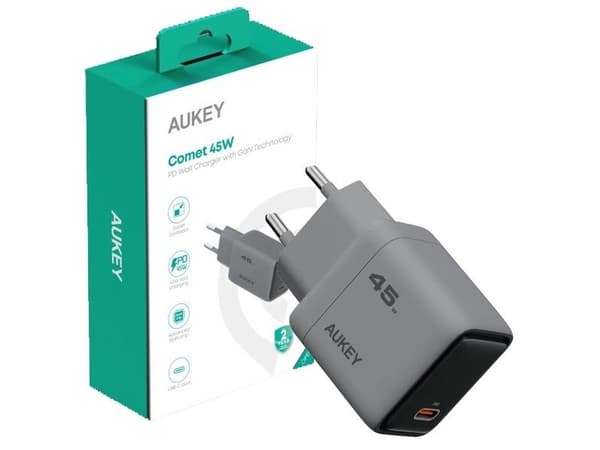 AUKEY PA-C2 Comet väggladdare 1xUSB-C PD 45W