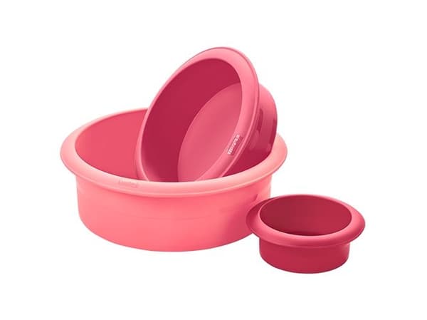 Lurch 83022, Kakeform, Silikon, -40 °C, 240 °C, Rød, 8,5 cm