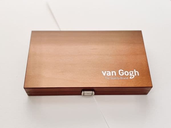 Van Gogh akvarell treeske | 24 halvpanner + 3 tilbehør