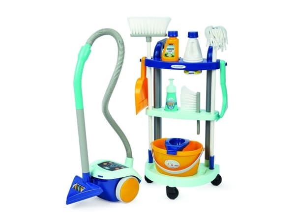 Cleaning trolley + Vacuum