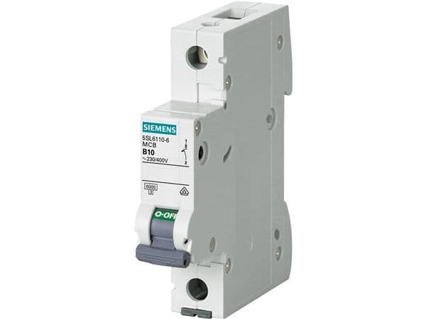 Automatsikring C 4A 1P 6kA 5SL6104-7