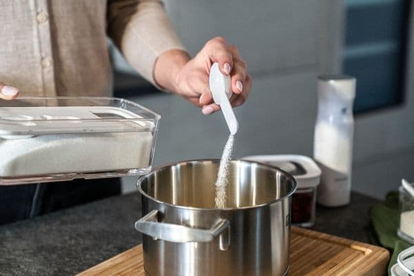 ZWILLING Fresh & Save Cube Måttinsats M. Passar alla rektangulära boxar. 19,7 x 9 x 2 cm