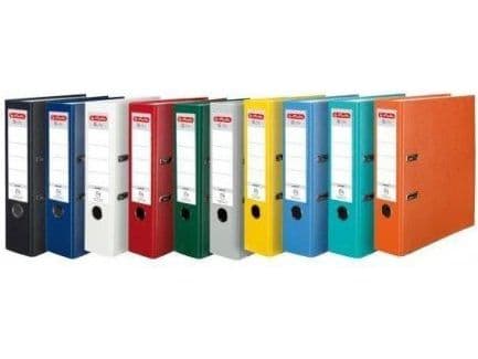 Herlitz ringperm med spak A4 80 mm hvit (WIKR-071324)
