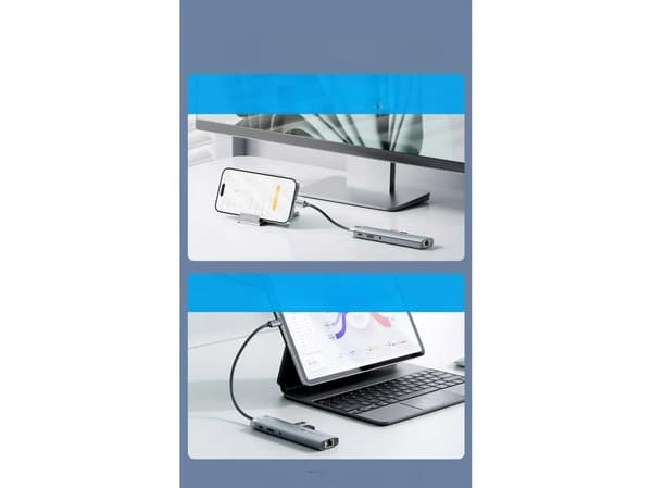 Vention 9-i-1 dockningsstation / replikator USB-C (TGVHB)