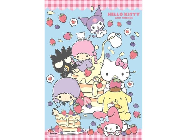 Clementoni Puslespil Hello Kitty - Compact Box, 1000 brikker