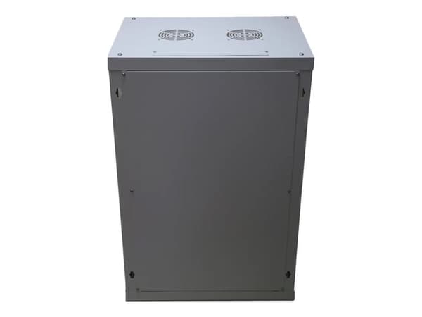 Extralink - Rack skåp - väggmontering - grå - 15U - 19"