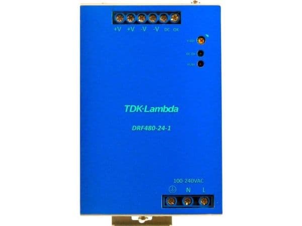 TDK-Lambda DRF-480-24-1 Strømforsyning til DIN-skinne (DIN-kisko) 24 V/DC 480 W 1 x