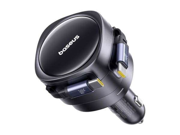 Baseus Enjoyment Max billader USB-C+USB-C 60W svart