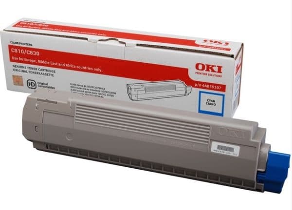 OKI 44059107 tonerpulver, blå