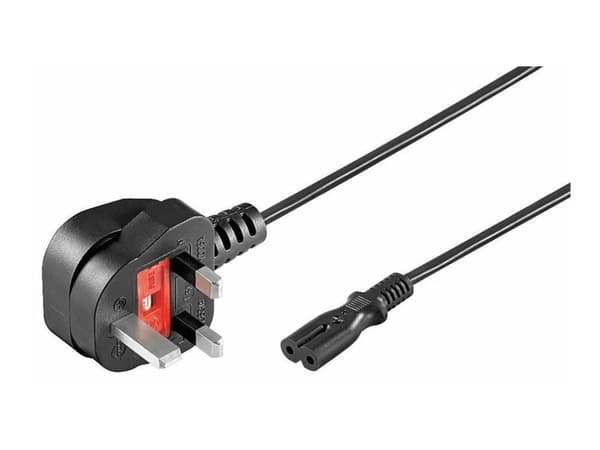 MicroConnect UK - C7-virtakaapeli, 1,8 m (PE090718)