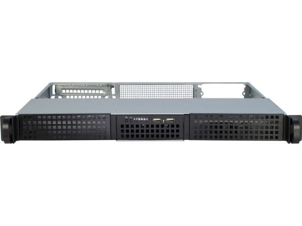 Inter-Tech IPC 1U-10240 - Rackmonterbar 1U - ATX - ingen strømforsyning (FlexATX) - USB