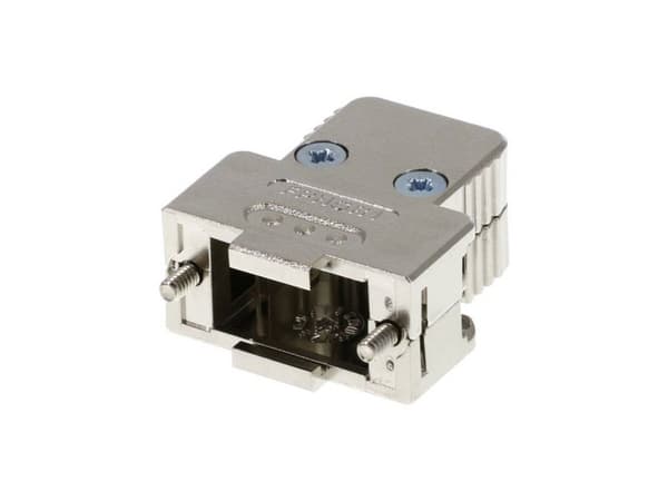 Molex 1727040111 D-SUB-kåpa plast, metalliserad 180° 1 st