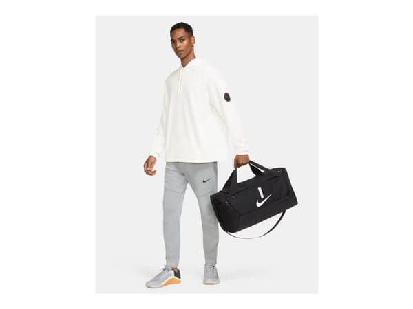 Nike Academy Team - Duffelbag storlek S - 100 % polyester - svartvitt