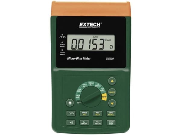Extech UM200 digital komponenttestare CAT I (visning): 60000
