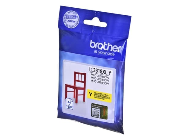 Brother LC - Gul - original - blekkpatron