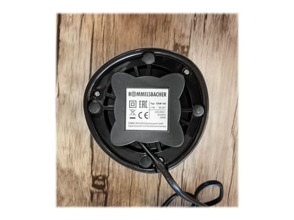 Rommelsbacher EKM 100 - Kaffekvern - 200 W - rustfritt stål