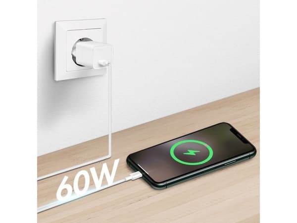 LogiLink CU0341, 1 m, USB C, USB C, USB 2.0, 0,48 Gbit/s, Hvit