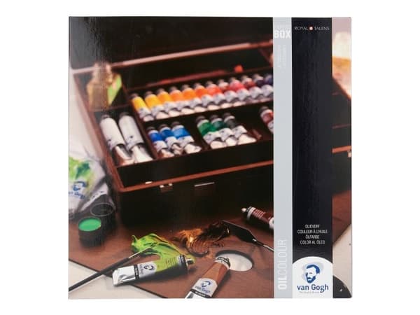 Van Gogh oljemaling trærkasse Expert | 24 x , 2 x 60 ml + tilbehør