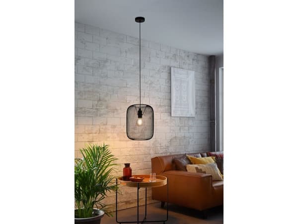 EGLO WRINGTON pendellampe E27 Ø300 sort