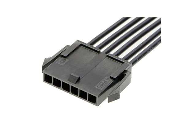 Molex stiftkontaktholkabel, antal poler 6, 2147531061, 1 st