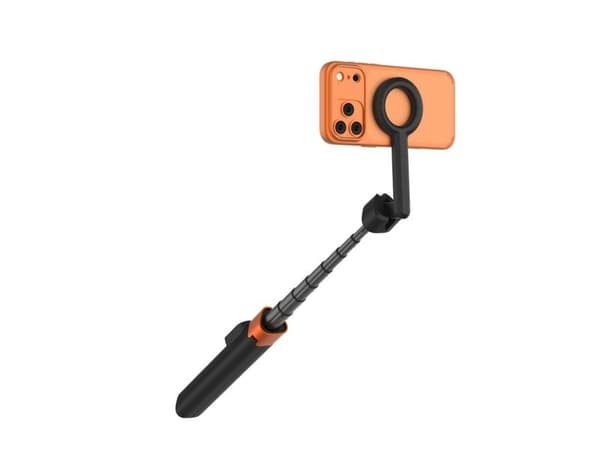 TECH-PROTECT L10S MAGSAFE BLUETOOTH SELFIE STICK TRIPOD BLACK/ORANGE