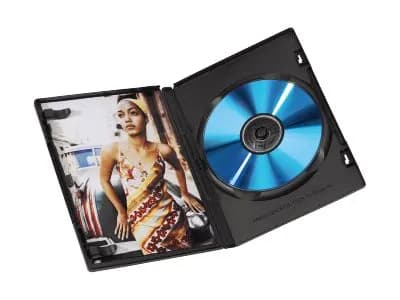 Hama - Cd-böcker för lagring av DVD'er - sort (pakke med 5)