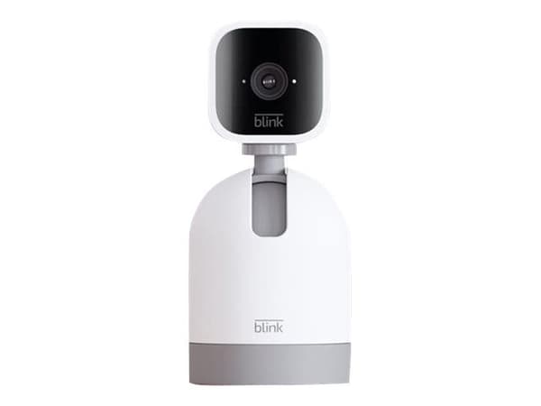 Blink Mini Pan-Tilt-kamera - mobil plug-in säkerhetskamera vit