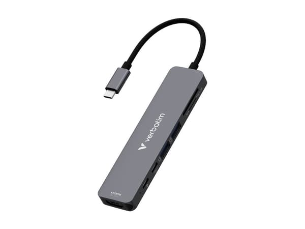 Verbatim - Dokkingstasjon - for bærbar - USB-C - HDMI