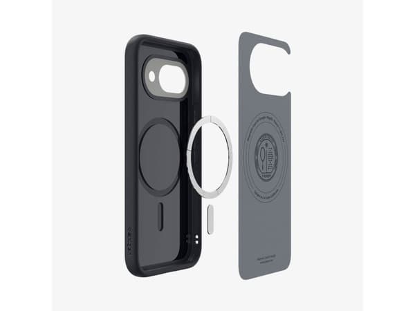 Spigen Nano Pop (MagFit), Etui, Google, Pixel 9a, 16 cm (6.3"), Sort