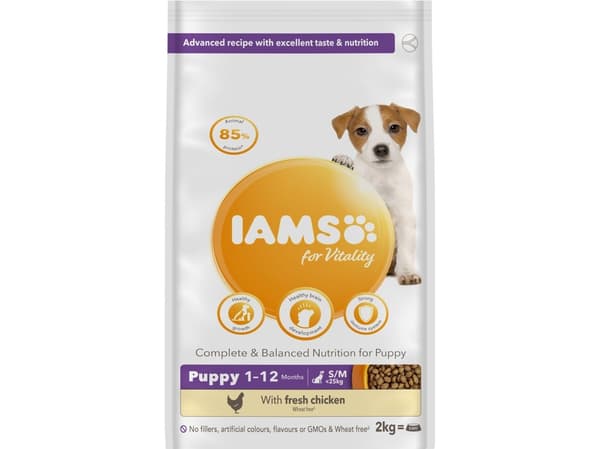 Iams Puppy & Junior Small Medium 12 kg