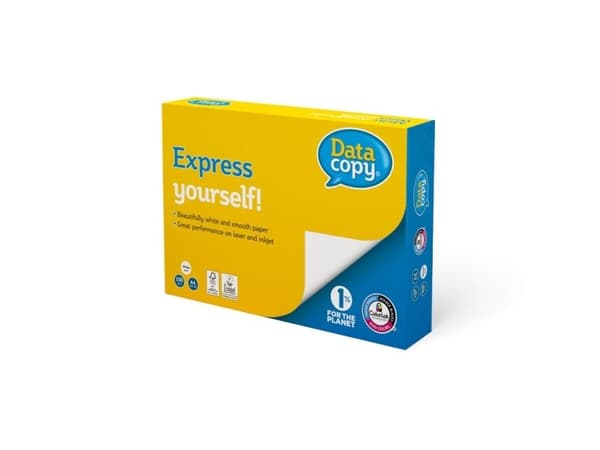Kopipapir Data Copy A4 hvid 100g - (500 ark)
