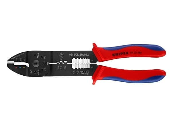 KNIPEX crimptang til diverse kabelsko, stikforbindere