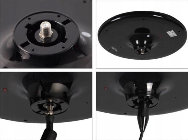 Mistral DVB-T2-antenn MI-ANT07 UFO - svart