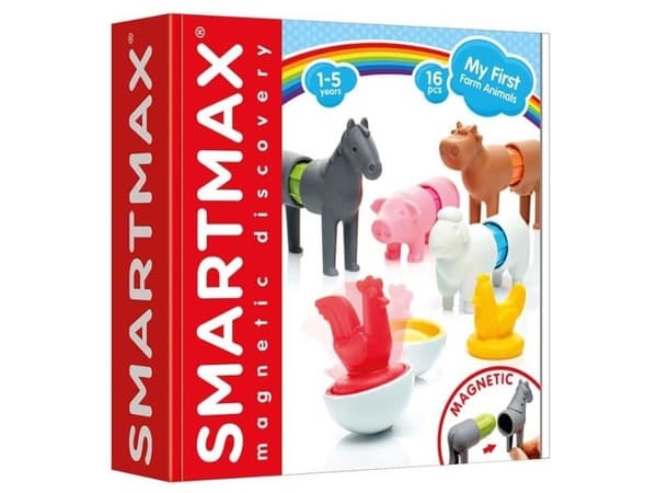 Smart_Games Magnetisk leke Smartmax Mine første gårdsdyr