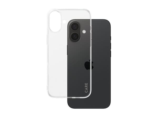 PanzerGlass CARE™ by ® X-Ray Case iPhone 16 Plus, Suojus, Apple, Apple - iPhone 16 Plus, Läpinäkyvä