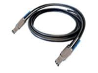Microchip Adaptec - SAS eksternt kabel - SAS 12Gbit/s - 36 pin 4x Shielded Mini MultiLane (han) til 36 pin 4x Shielded Mini MultiLane (han) - 2 m