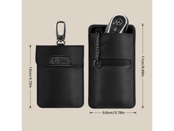 Tech-Protect KLR400 Anti-Theft Car Key Case - Black