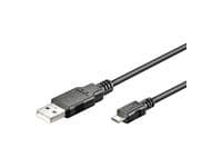 MicroConnect - USB-kabel - USB (hane) till mikro-USB typ B (hane) - 5 m