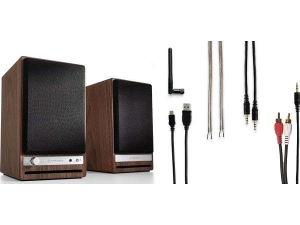 Speaker AudioEngine Audioengine HD4 BT Satin Black - Active Bluetooth Speakers APTX-HD