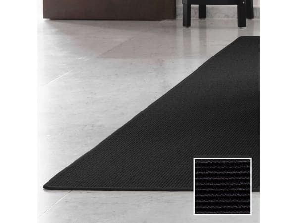 Teppe 200x300, Sisal Bouclé, sort