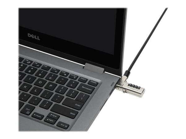 Kensington N17 Combination Cable Lock for Dell Devices with Wedge Slots - Lås för säkerhetskabel - 1.8 m