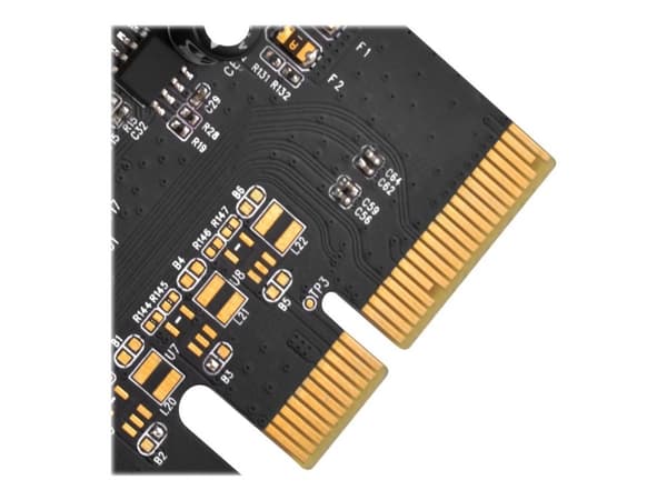 SilverStone ECU04-E - USB-sovitin - PCIe 2.0 x2 lavprofil - USB 3.1